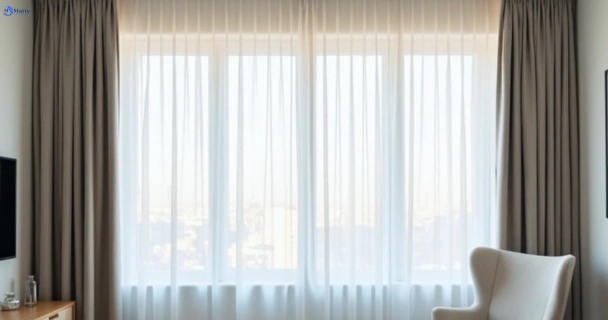 Restored vibrant drapes in the-rocks-nsw QLD after Fresho Curtain Cleaning